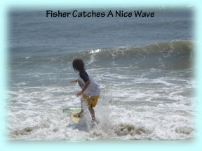 Fisher Greene of Oviedo, Florida Catches The Wave He's Been Waiting For!